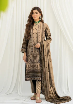 Husna by Bin Noori Digital Printed Lawn 3 Piece Suit – Vol 46 (DE-LA46-P30444)